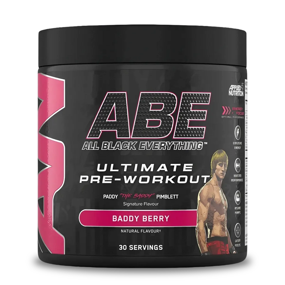 Pre-entreno ABE · 375 g · Baddy Berry